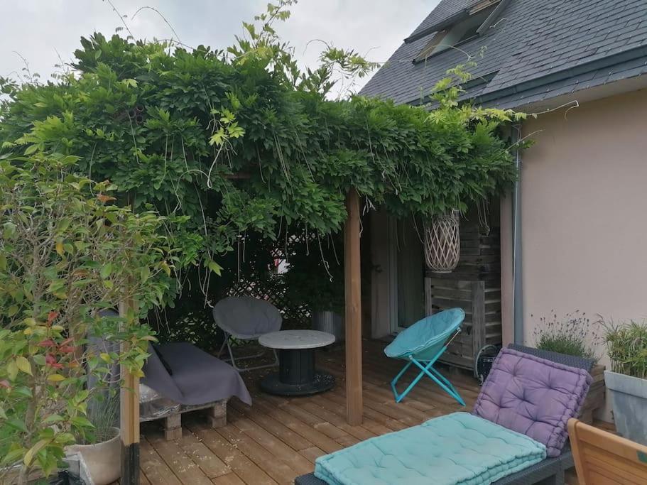 Tous A L'Ouest Lägenhet Combrit Exteriör bild